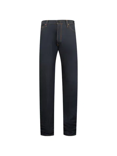 Mastercraft Union Straight-leg Jeans In Blue