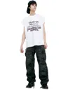 Mastercraft Union White Print T-shirt In White