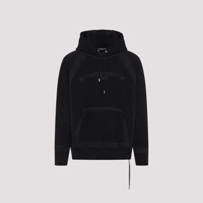 MASTERMIND JAPAN BLACK STICHWORK HOODIE