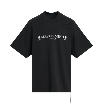 Mastermind Embroiderish Boxy Fit T-shirt In Black