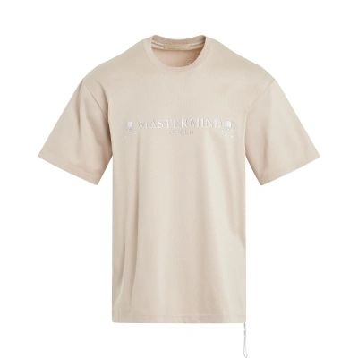Mastermind Embroiderish T-shirt In Neutral