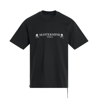 Mastermind Embroiderish T-shirt In Black
