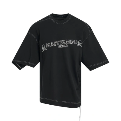 Mastermind Handwriting T-shirt In Black