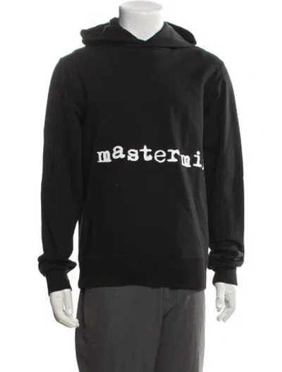 Pre-owned Mastermind Japan 2016 Graphic Print Hoodie In Black