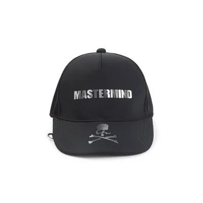 Mastermind Japan 3d Holographic Logo Cap In Blue