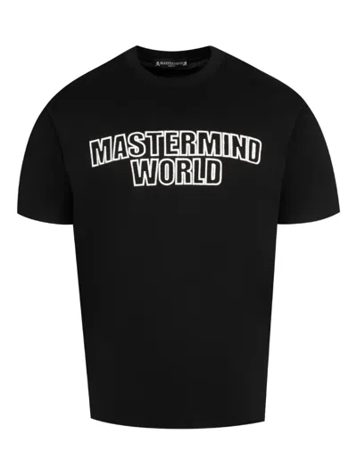 Mastermind Japan 3d Logo Short-sleeve T-shirt In Black