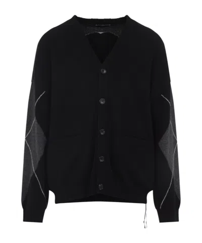 MASTERMIND JAPAN ARGYLE CARDIGAN