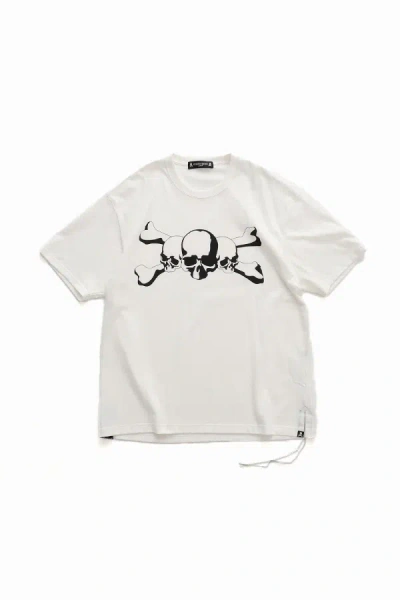 Mastermind Japan Regular Fit Multi Skull Short Sleeve Tee In White