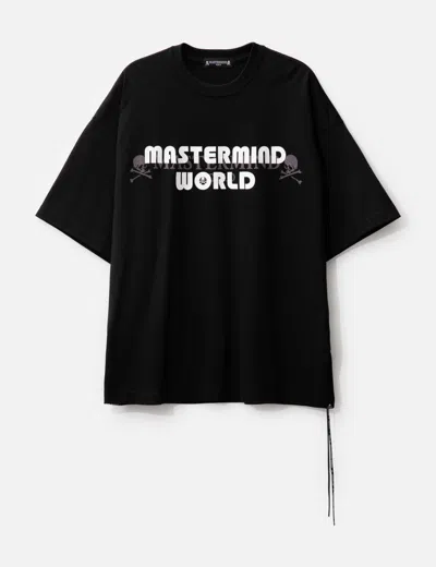 Mastermind Japan Logo-print Cotton T-shirt In Black