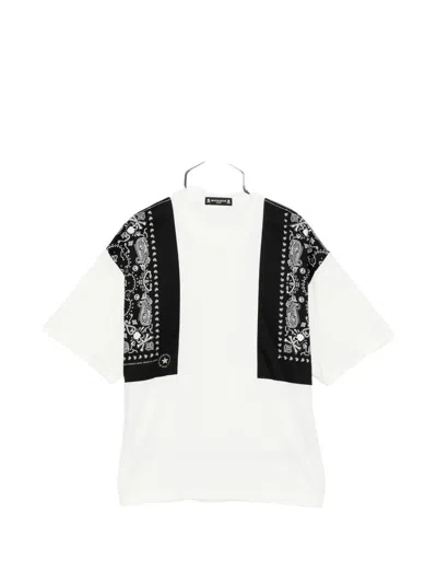 Mastermind Japan Bandana-print T-shirt In White