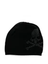 Mastermind Japan Beaded Beanie In Black