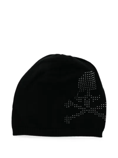 Mastermind Japan Beaded Beanie In Black