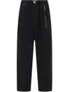 Mastermind Japan Belted Regular Easy Pants In Black