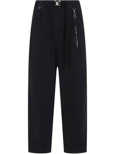 Mastermind Japan Belted Regular Easy Pants In Black