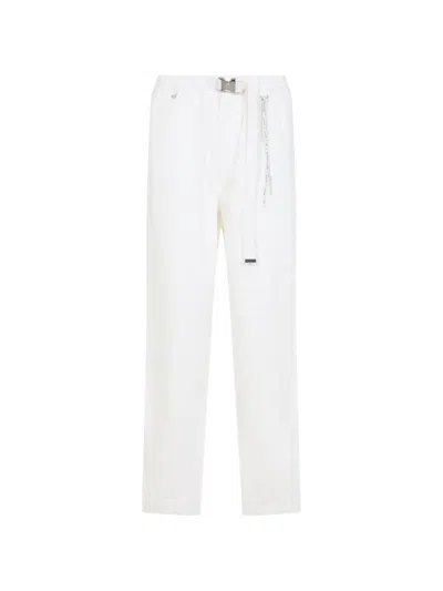 Mastermind Japan Belted Trousers In White