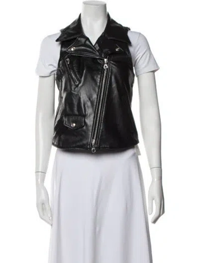 Pre-owned Mastermind Japan Biker Jacket In Black