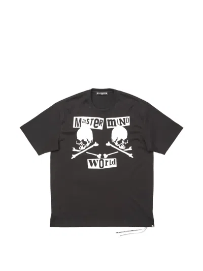 Mastermind Japan 반소매 티셔츠 In Black