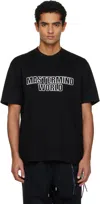 Mastermind Japan Black 3d Logo Ss T-shirt In Black