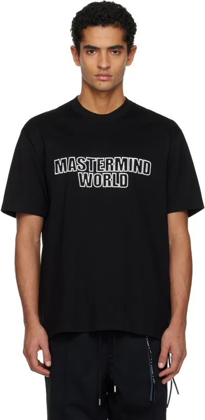 Mastermind Japan Black 3d Logo Ss T-shirt