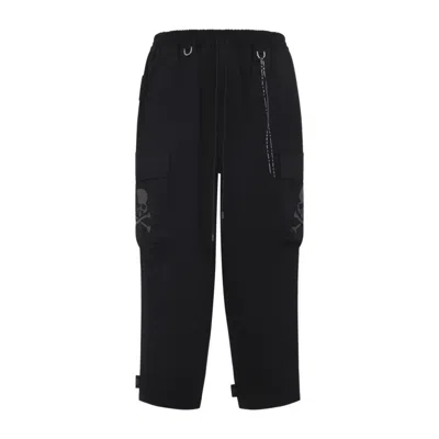 MASTERMIND JAPAN BLACK CARGO PANTS
