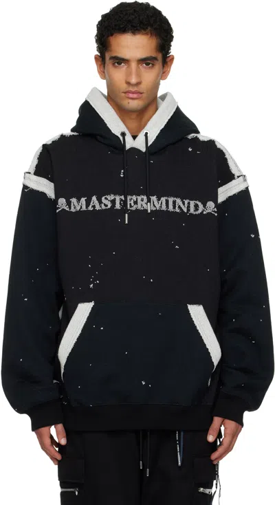 Mastermind Japan Black Cut-off Hoodie