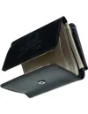 Mastermind Japan Black Leather Wallet In Black