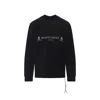 Mastermind Japan Long-sleeve Black T-shirt With Graphic Skull Design In Black