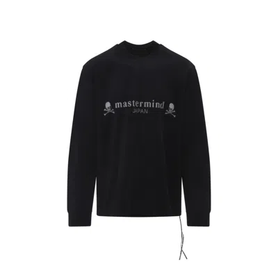 Mastermind Japan Black Long Sleeves Logo T-shirt