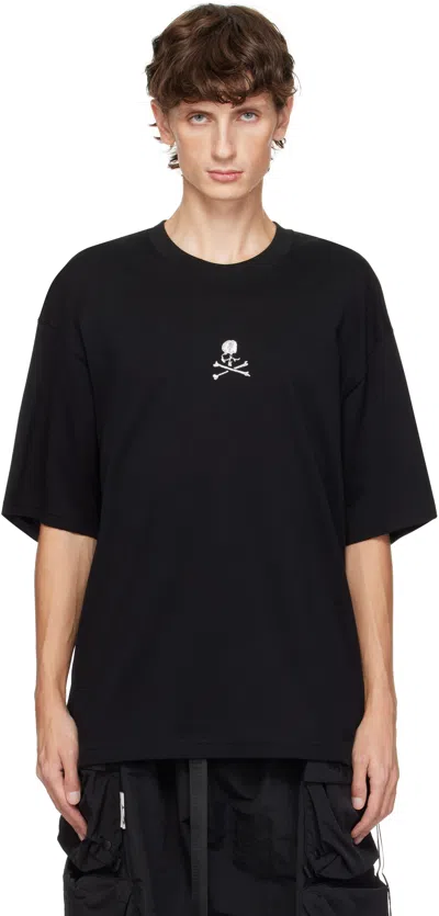 MASTERMIND JAPAN BLACK LOOPWHEEL T-SHIRT