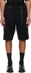 Mastermind Japan Logo-embroidered Bermuda Shorts In Black