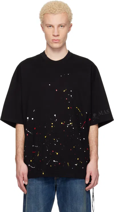 Mastermind Japan Black Mw Distressed Ss T-shirt