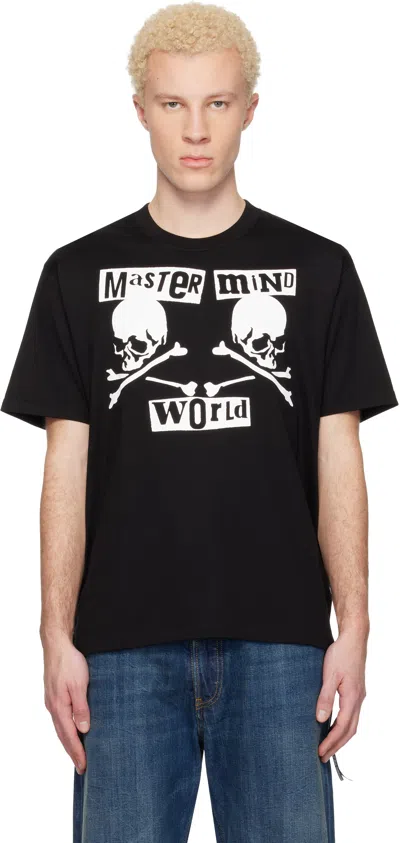 Mastermind Japan Black Mw Flyer Ss T-shirt