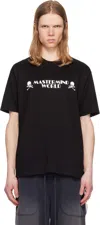 Mastermind Japan 3d Skull-print Cotton T-shirt In Black