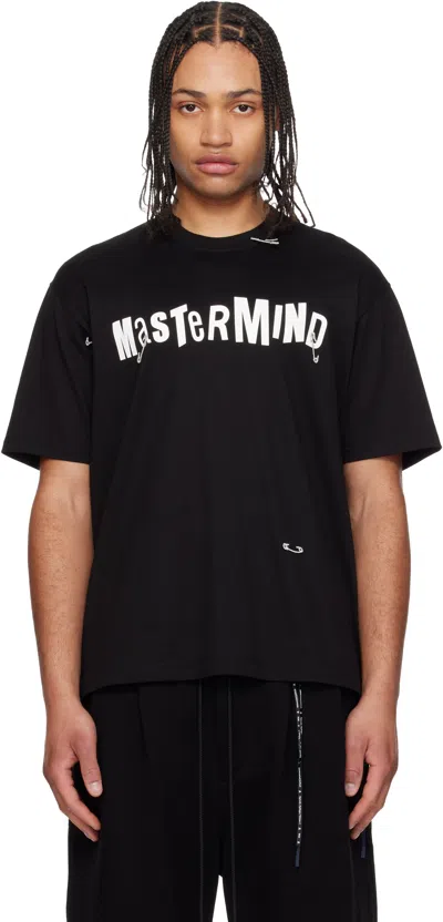 Mastermind Japan Black Safety Pin T-shirt