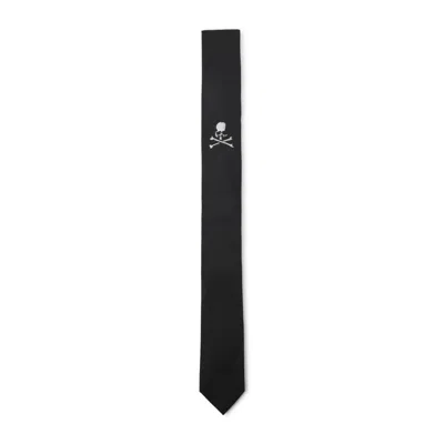 MASTERMIND JAPAN BLACK SOLID SKULL TIE