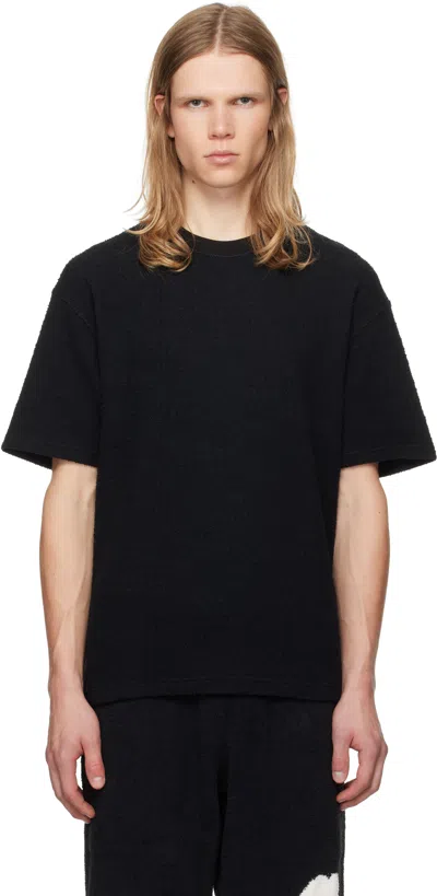 Mastermind Japan Black Tweed T-shirt