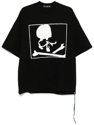 Mastermind Japan Blurred Skull T-shirt In Black