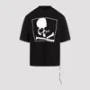 Mastermind Japan Mj Blurred Skull Boxy T-shirt In Black