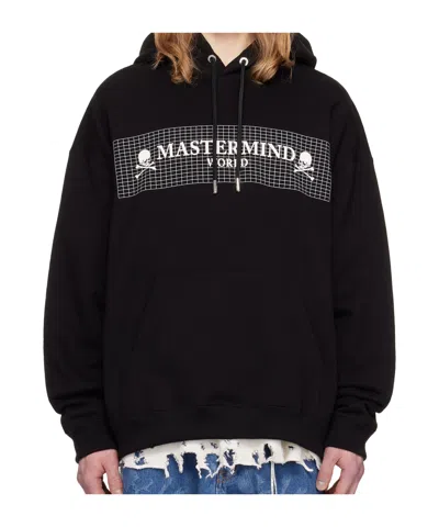 Mastermind Japan Boxy Fit Hoodie In Black