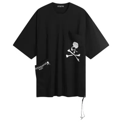 Mastermind Japan Boxy Fit Multi Pocket Short Sleeve Tee In Black