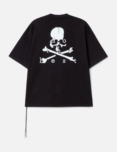 Mastermind Japan Boxy "i Do The Best" Short Sleeve T-shirt In Black
