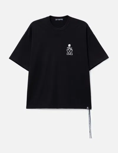 Mastermind Japan Boxy University Logo Ss Tee