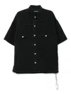 Mastermind Japan Button-up Shirt In Black
