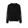 Mastermind Japan Cashmere Cardigan With V-neckline And Skull Motif