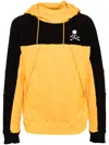 Mastermind Japan Color-block Hoodies In Yellow