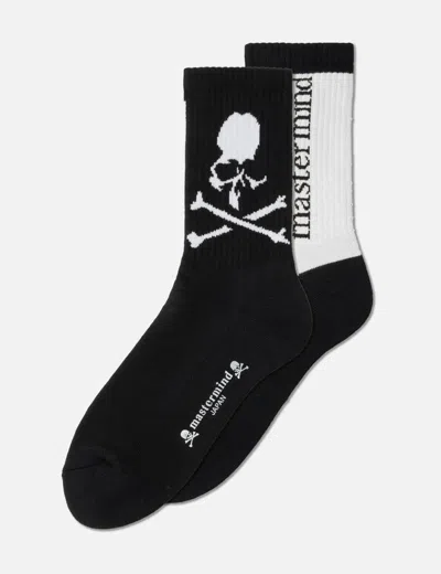 Mastermind Japan Color Blocking Socks 1 In Black