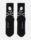 Mastermind Japan Color Blocking Socks 2 In Black