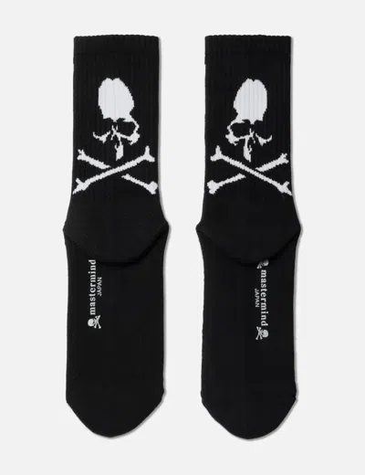 Mastermind Japan Color Blocking Socks 2 In Black