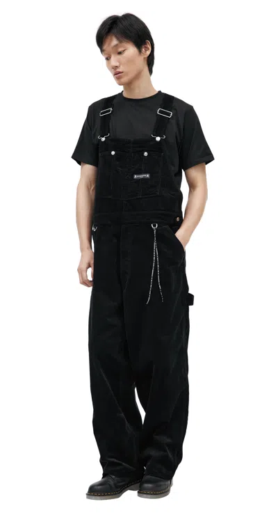 Mastermind Japan Corduroy Jumpsuit With Logo In Black