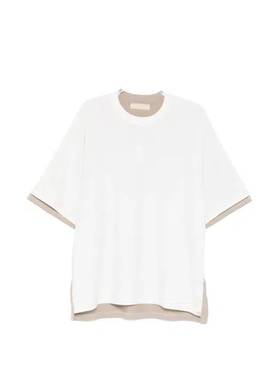 Mastermind Japan Cotton High-low T-shirt In White